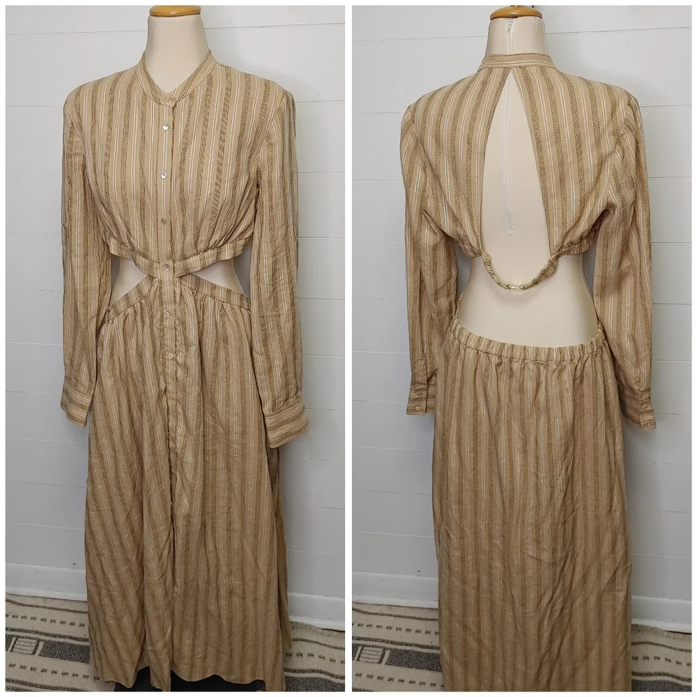 Anthropologie Significant Other cutout dress size 12 - Picture 4 of 16